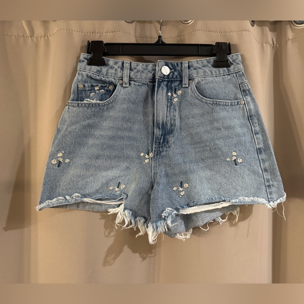 Banjara Blue Floral  Denim Jeans